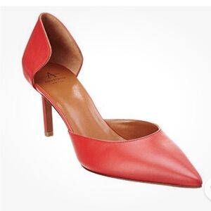 Aquatalia Marley Waterproof Leather Pump NWOB - RED